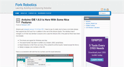 Desktop Screenshot of forkrobotics.com